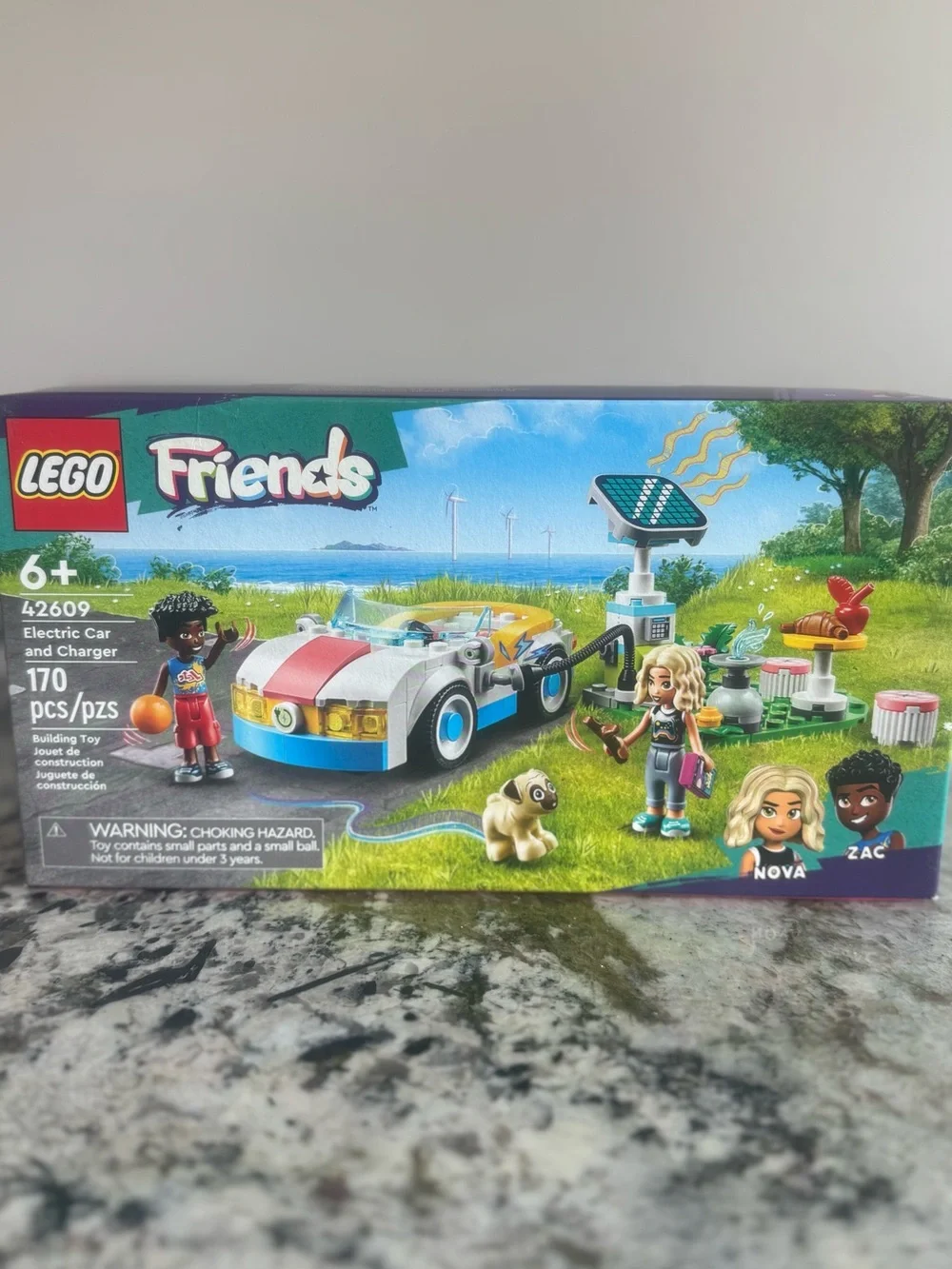 LEGO Friends Electric Car and Charger (42609) 170pcs Nova Zac 6+ Separator